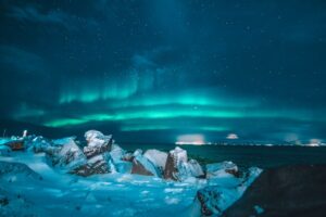 Incentive Travel Iceland Landscape of Northern Lights
